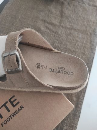 Sandalias Coquette beige