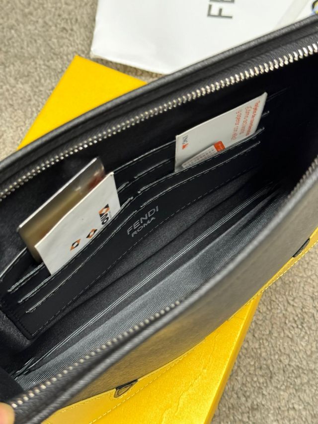 Bolso hombre Negro/Amarillo