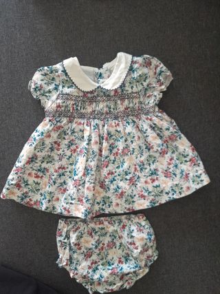 Vestido bebé Doña Carmen 12 meses