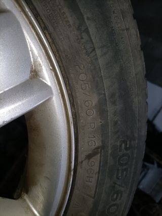 4 Llantas 16" usadas