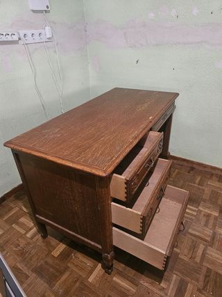 Escritorio madera siglo XX Sólo hasta el sábado!!!