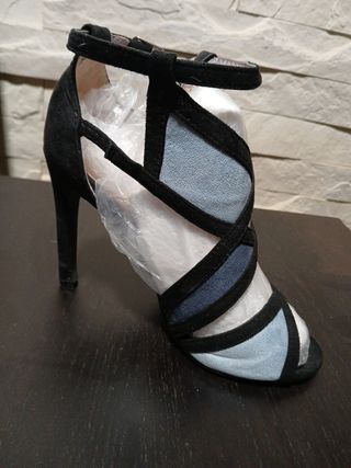 Sandalias tacón alto mujer 37