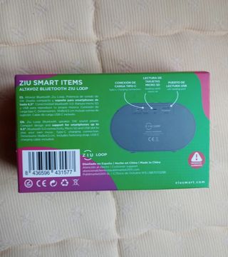 Altavoz Bluetooth ZIU Loop - Soporte móvil