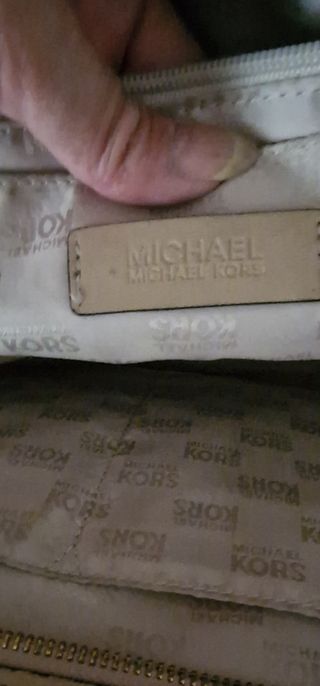 Michael Kors - Borsa beige tracolla