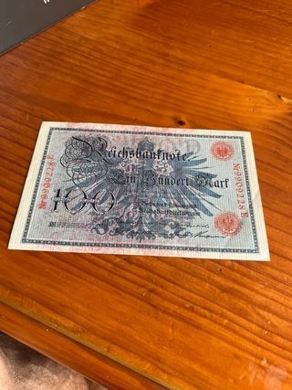 Billete 100 marcos Alemania