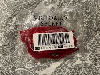 Tanga rojo encaje Victoria's Secret 