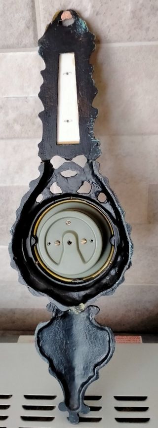 Barometro vintage metallo