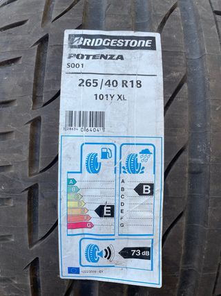 Neumáticos Bridgestone Potenza S001 265/40 R18
