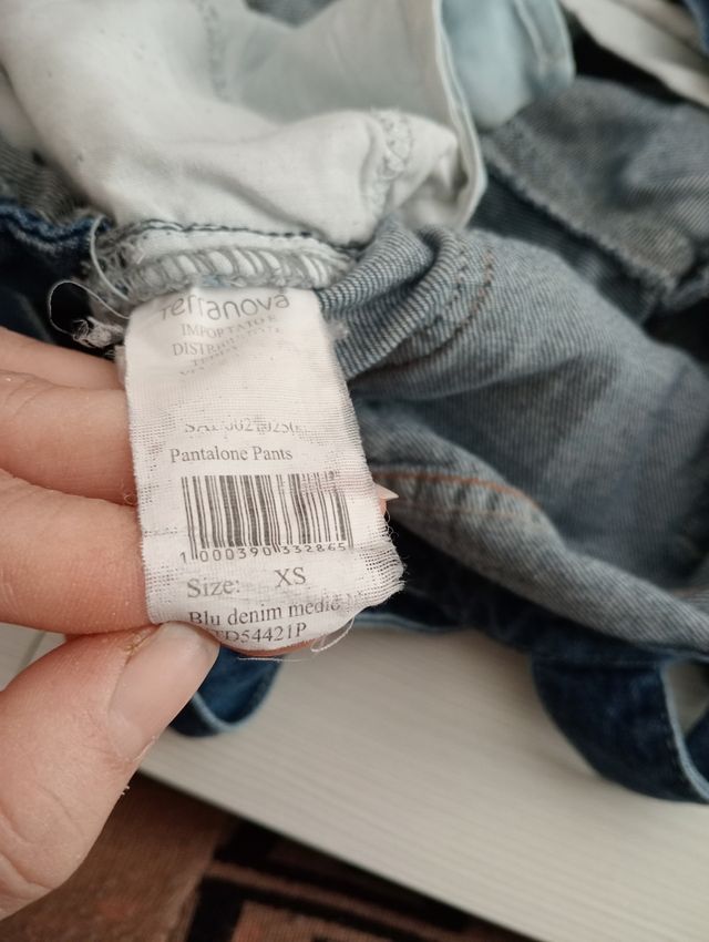 Salopette di Jeans Vintage. Terranova 