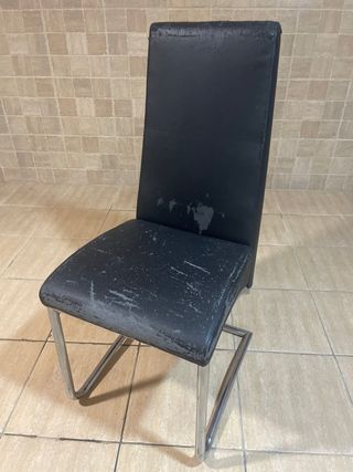 6 Sillas Comedor - Piel Sintética