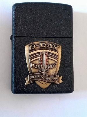 Zippo Dia D 50 Aniversario+Funda Zippo