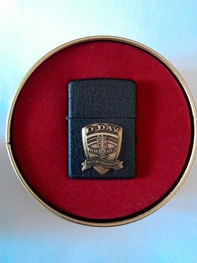 Zippo Dia D 50 Aniversario+Funda Zippo