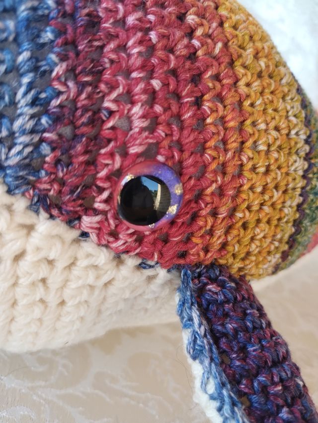 Balena uncinetto arcobaleno