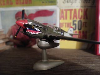 Avion P40 Curtiss Maqueta