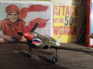 Avion P40 Curtiss Maqueta