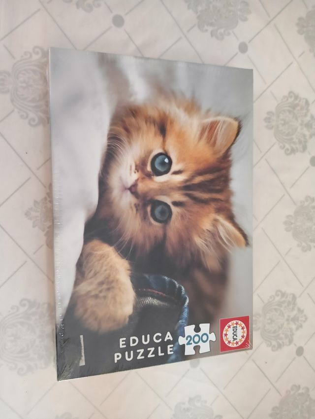 Puzzle Gato 200 piezas Educa Borras