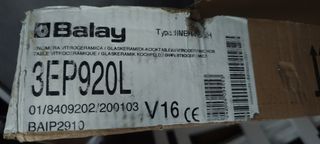 Placa Vitrocerámica Balay 3EP920L