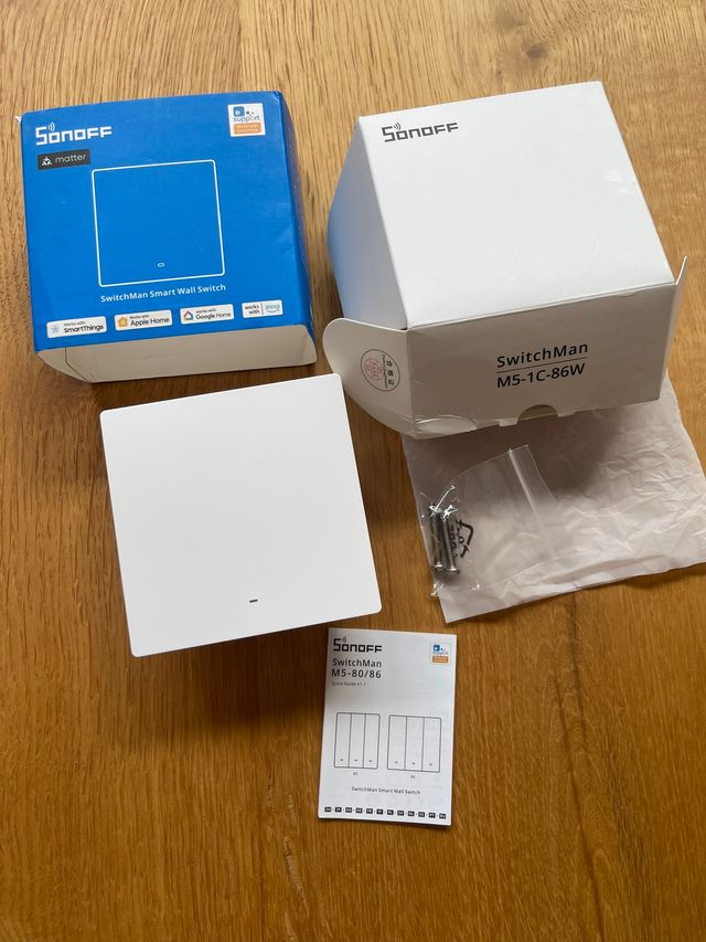 Sonoff M5-1C-86W Interruptor (Matter)