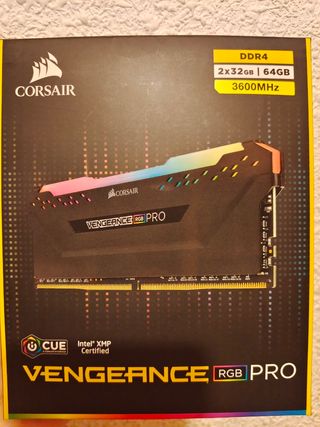 Corsair Vengeance RGB PRO 16GB 2x8GB DDR4 3600MHz