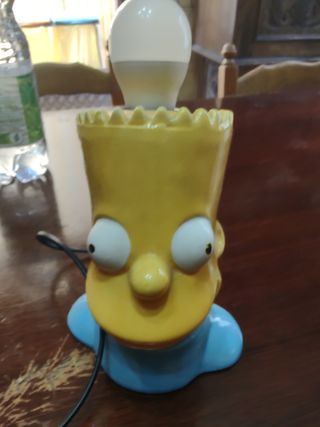 Lampada Bart Simpson vintage