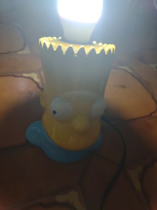 Lampada Bart Simpson vintage