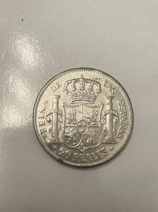 Moneda 20 Reales España