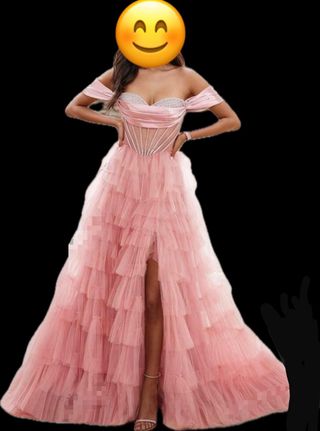 Vestido fiesta rosa - Quinceañera