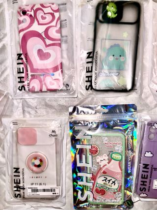 Cover SHEIN per iPhone 11, nuove - sconto con set