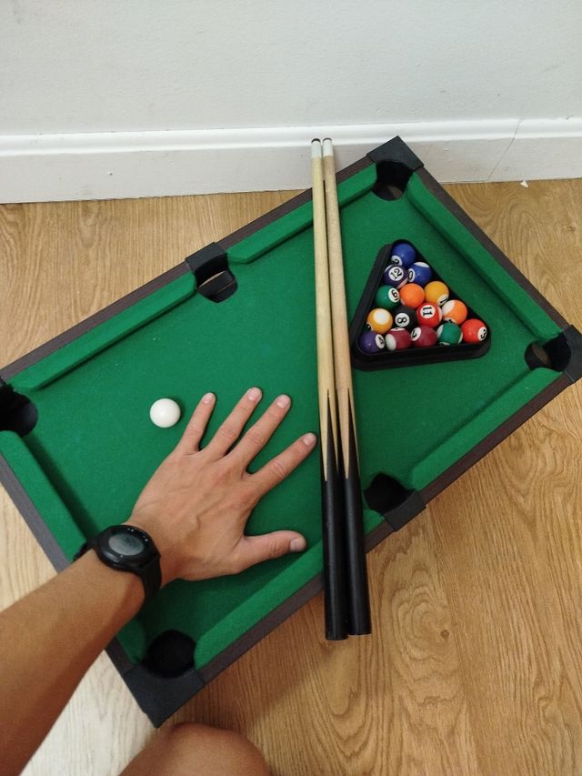 Mesa billar miniatura