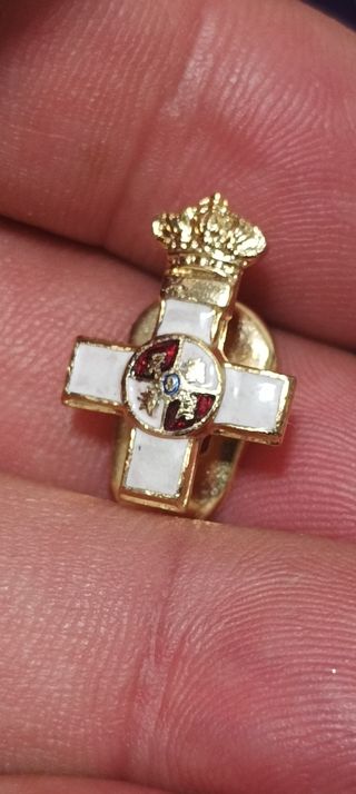 Pin Cruz Mérito Militar