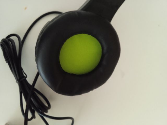 Auriculares Gaming Verde-Negro