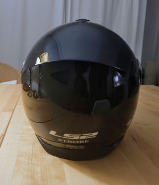 Casco modular moto LS2 negro