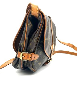 Bolso Louis Vuitton Saumur 30 Marrón