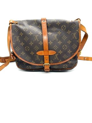 Bolso Louis Vuitton Saumur 30 Marrón