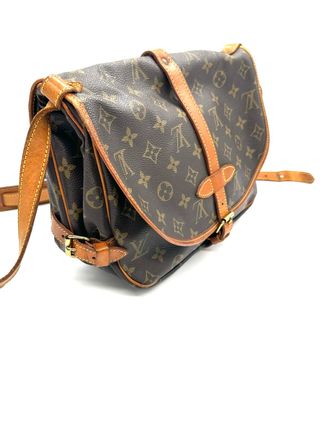 Bolso Louis Vuitton Saumur 30 Marrón