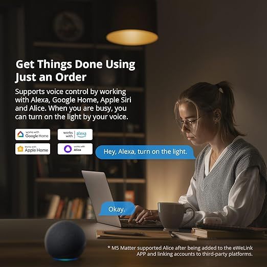 Sonoff M5-2C-86W Interruptor (Matter)