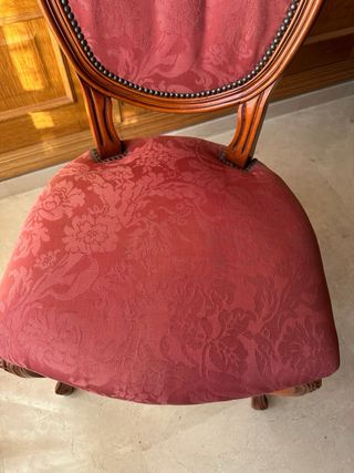 6 Sillas Comedor Estilo Luis XV