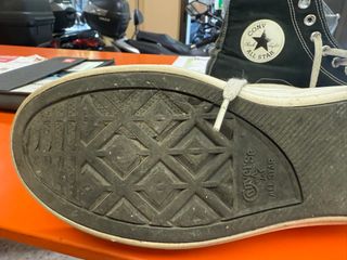 Converse Chuck Taylor negras plataforma