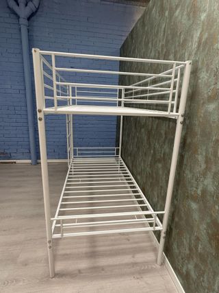 NUEVA Litera blanca metalica infantil