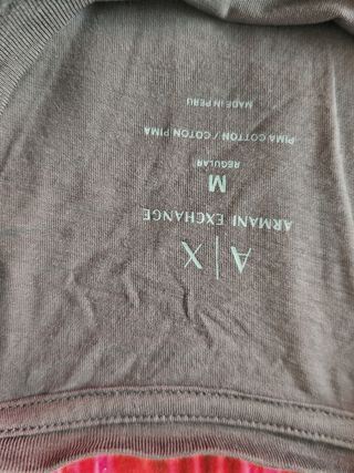 Camiseta Armani Exchange M - Gris Oscuro