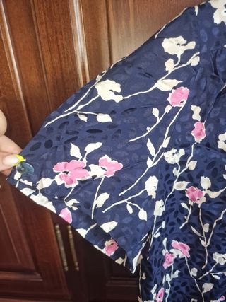 Blusa fiori vintage