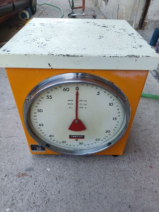 Báscula Testut antigua 60kg