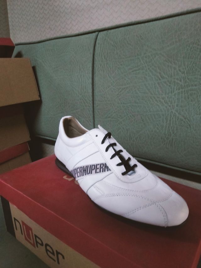 Zapato Nuper blanco hombre
