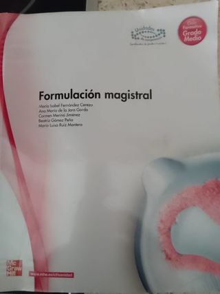 Libros 2º grado medio de Farmacia y Parafarmacia