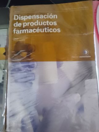 Libros 2º grado medio de Farmacia y Parafarmacia