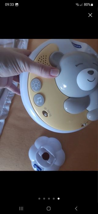 Proiettore Chicco Culla: stelle e orso