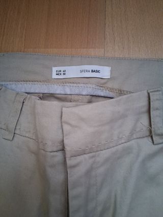 Pantalones Sfera beige - L