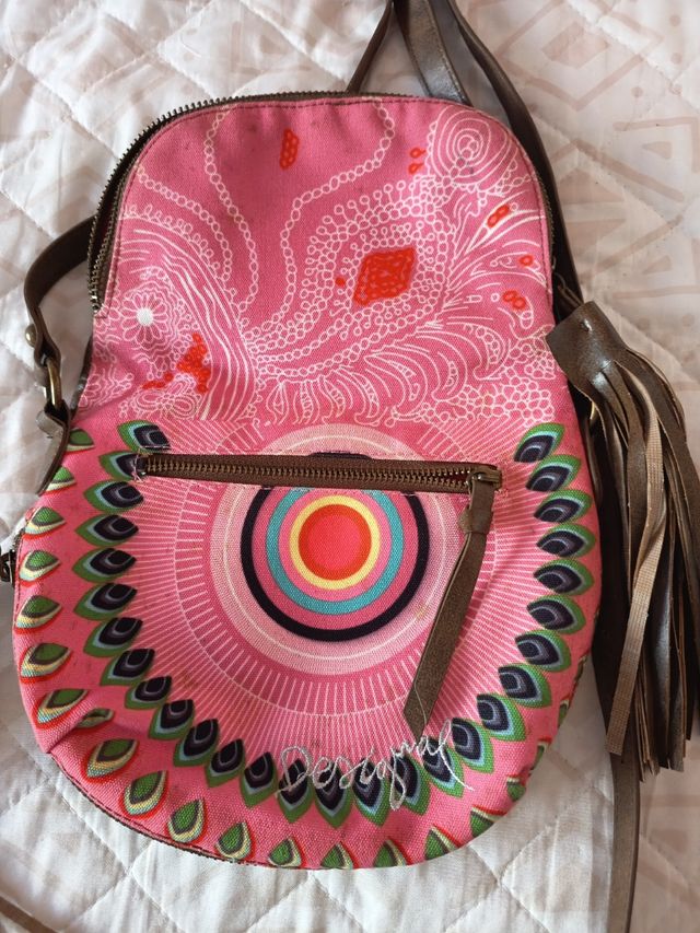 Bolso Desigual bandolera multicolor