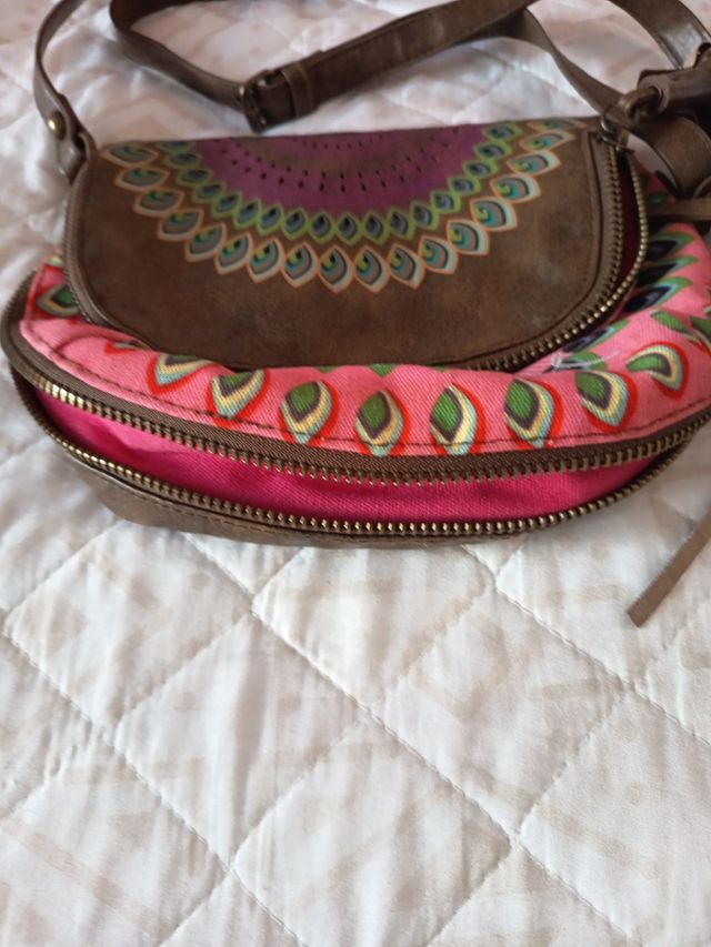 Bolso Desigual bandolera multicolor