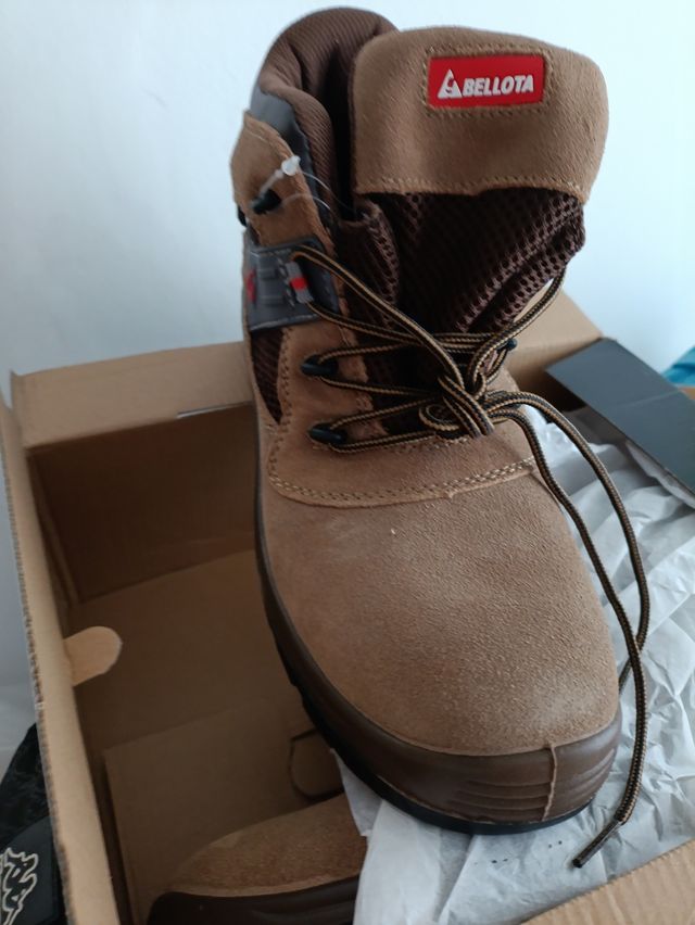 Bota de Seguridad Bellota 42 Marrón